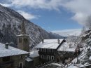 Bionaz sotto la neve, durante la settimana del 1 Stage di Patois (Ben de Lenva) del BREL